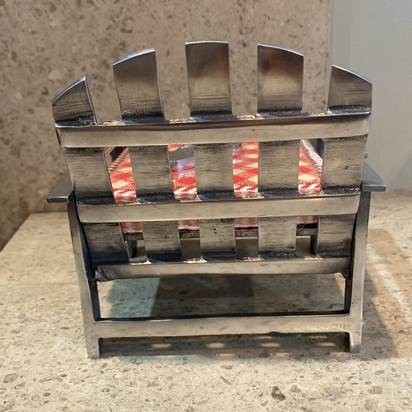 Metal Patio Chair Napkin Holder - Picture 10 of 14